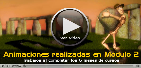Animaciones en Módulo 2 de AnimationGym (6 meses de cursos) 