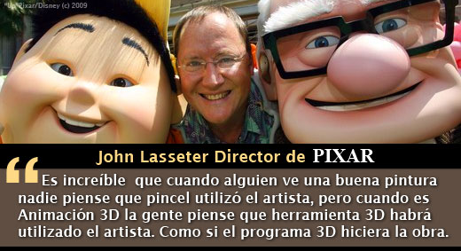 Frase Animacion 3D -lasseter